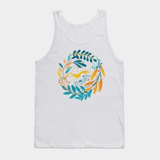 Greyhound Flower Sun Tank Top